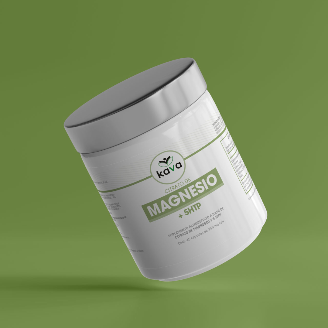 Citrato de magnesio + 5htp